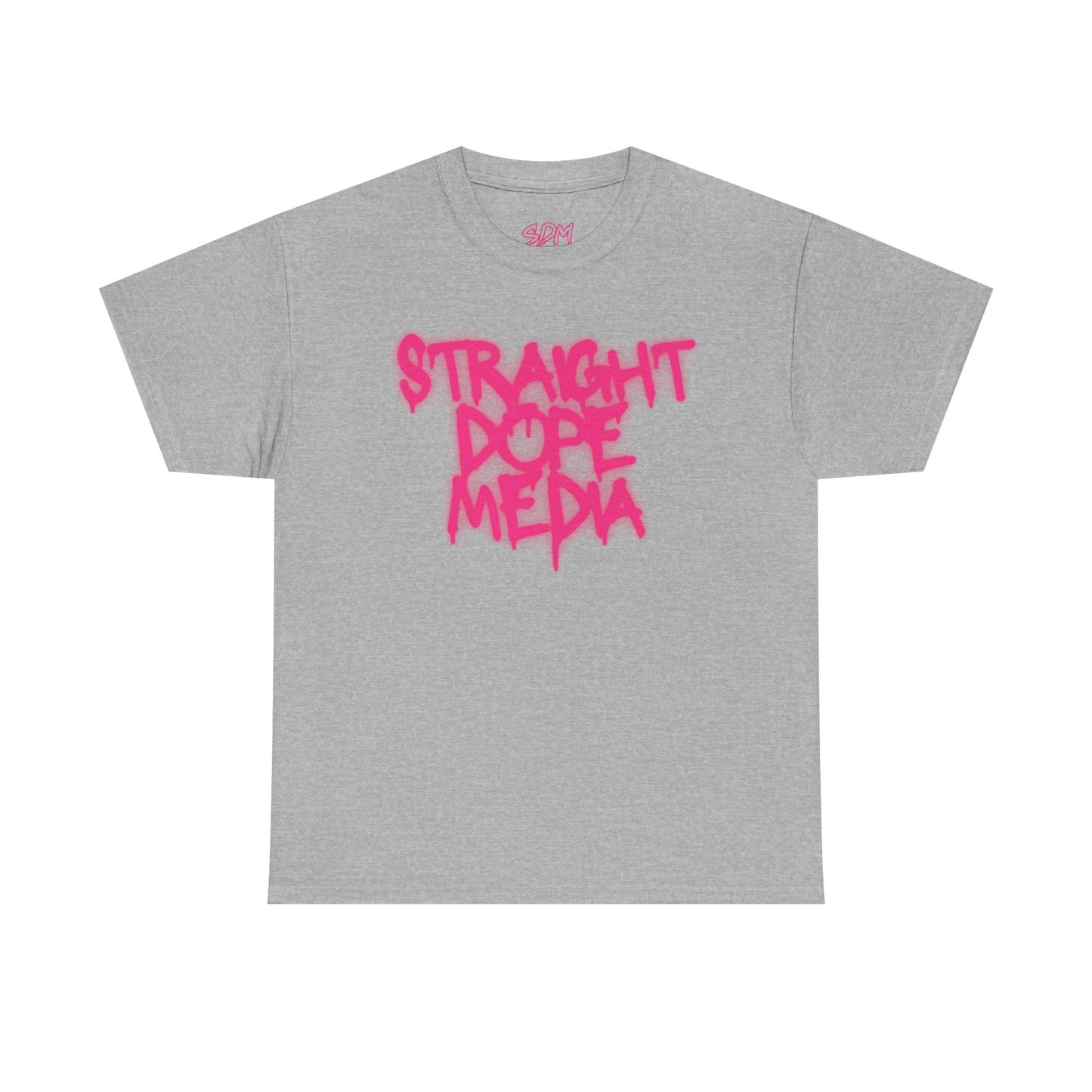 Straight Dope Media Pink Graffiti Tee