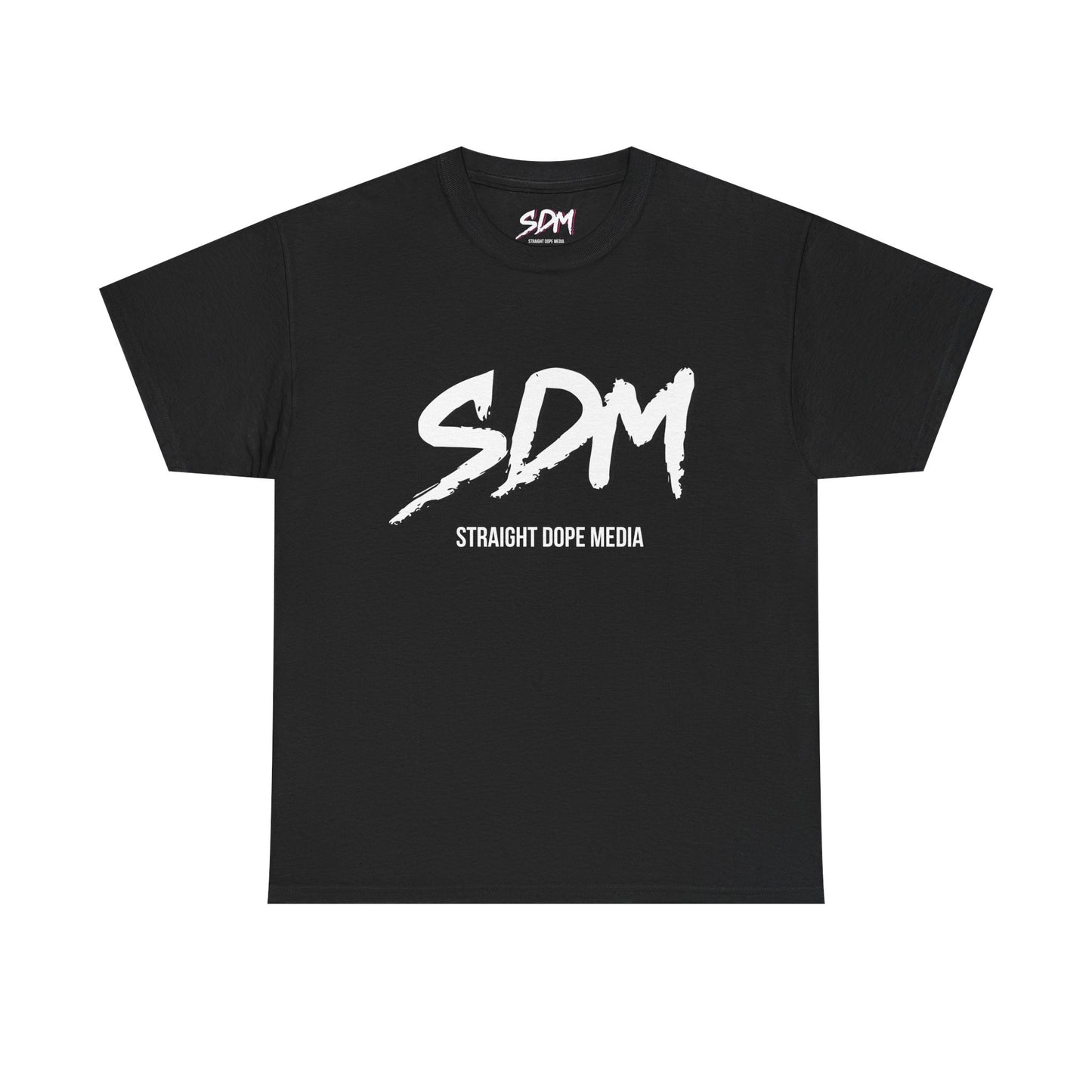 SDM White Logo Tee