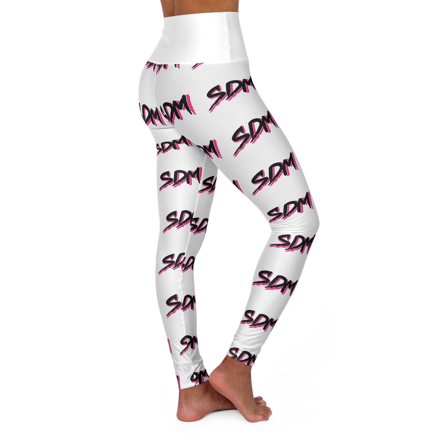 SDM 3 Color Logo AO High Waisted Leggings