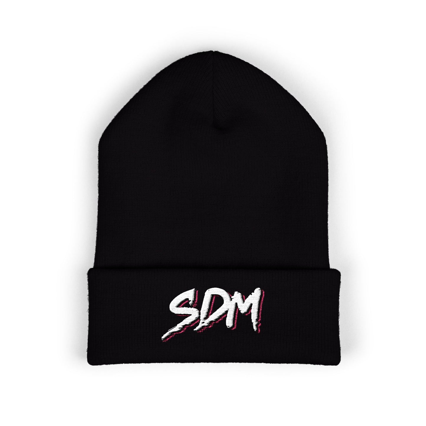 SDM 3 Color White Logo Beanie