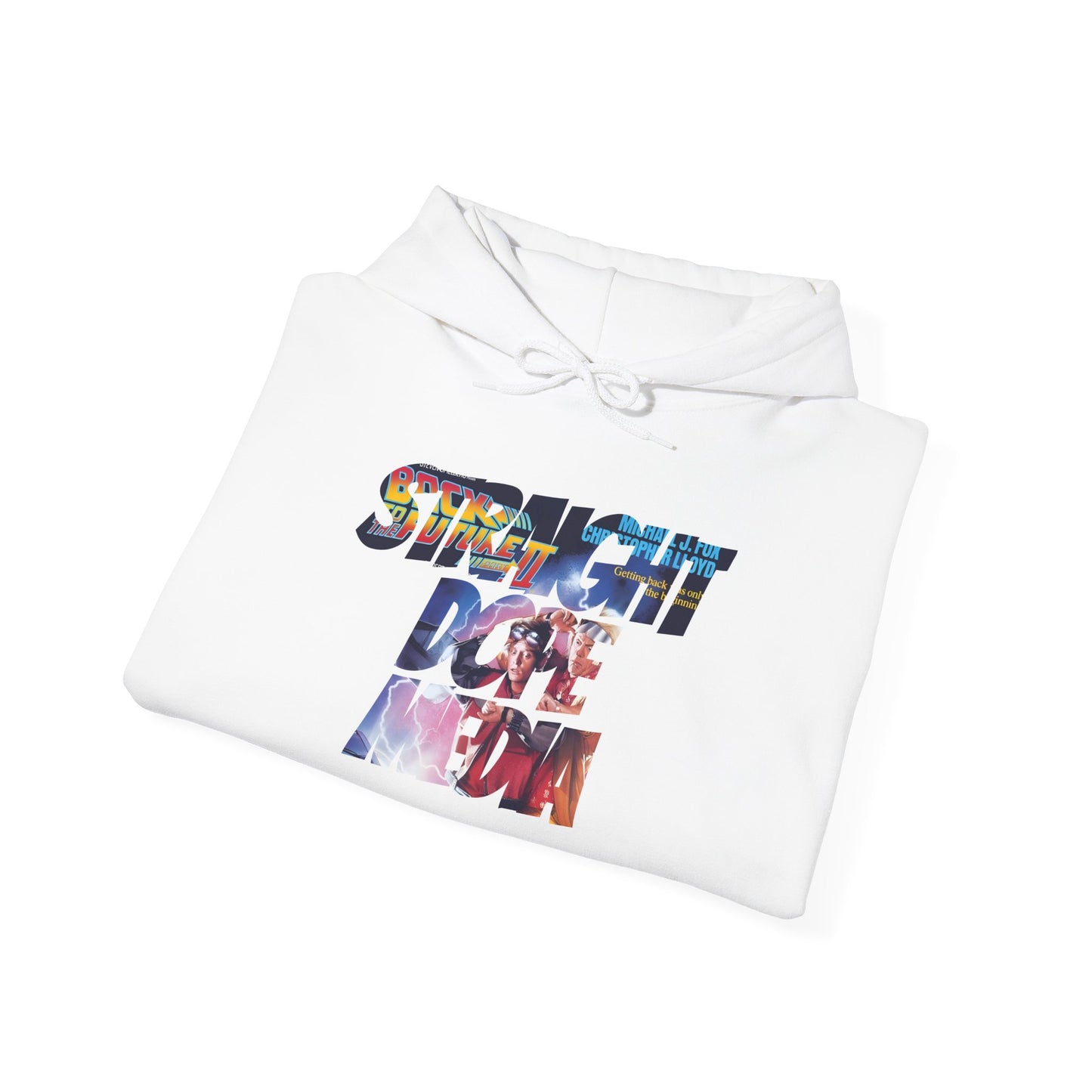 Straight Dope Media Back To The Future II Poster Hoodie