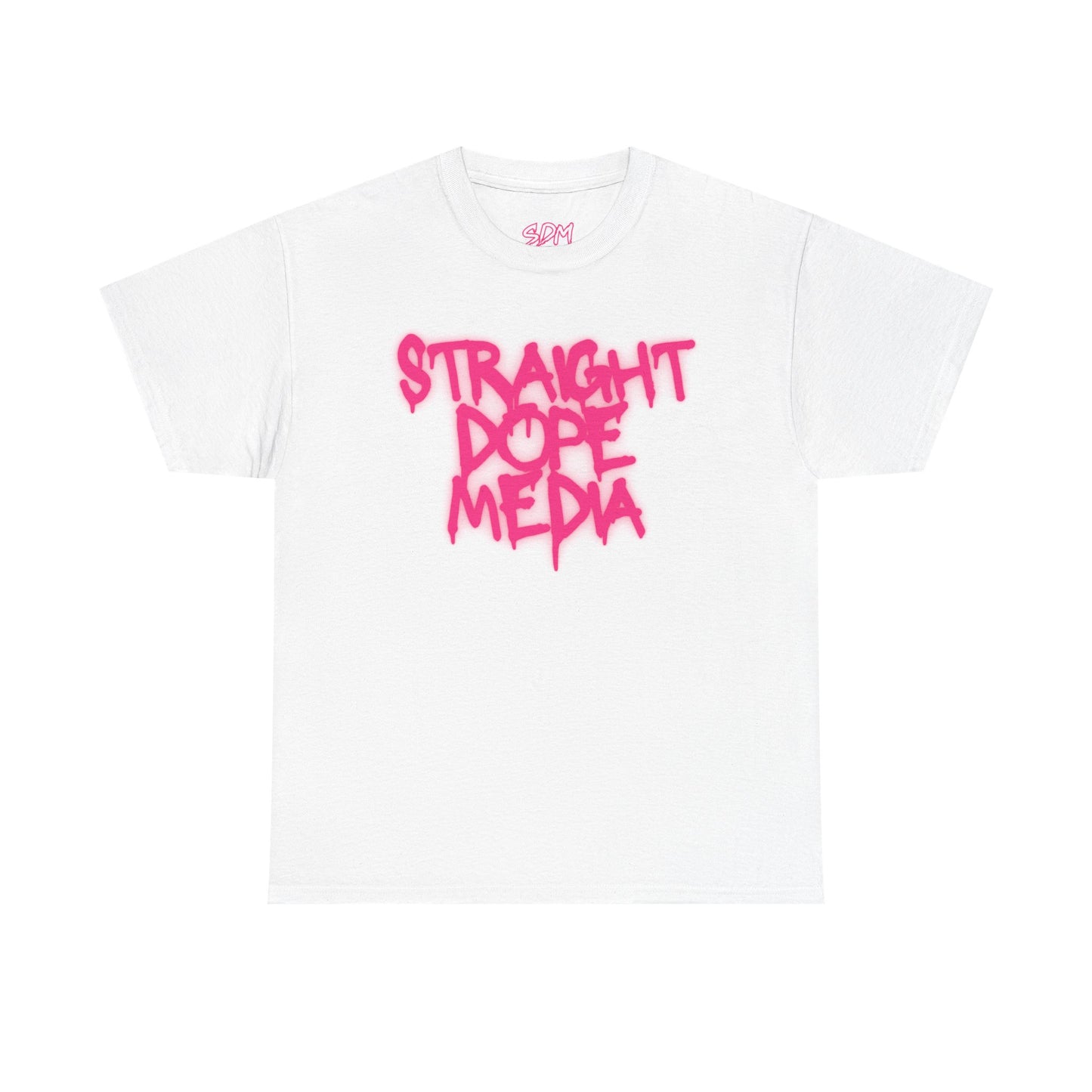 Straight Dope Media Pink Graffiti Tee