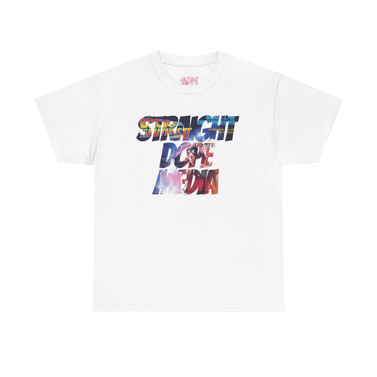 Straight Dope Media Back To The Future II Poster Tee