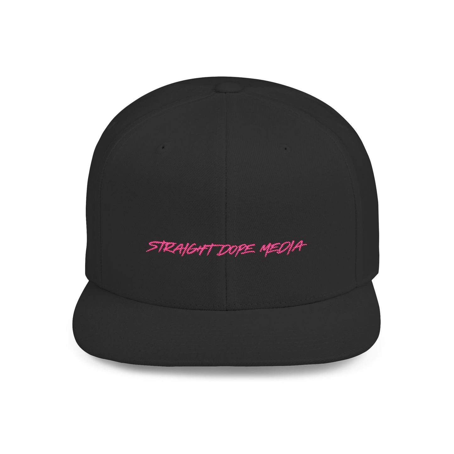 Straight Dope Media Flat Bill Snapback
