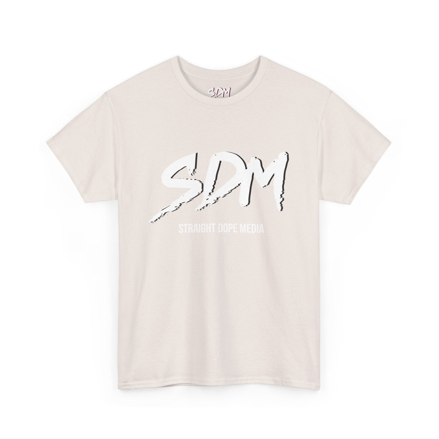 SDM White Logo Tee