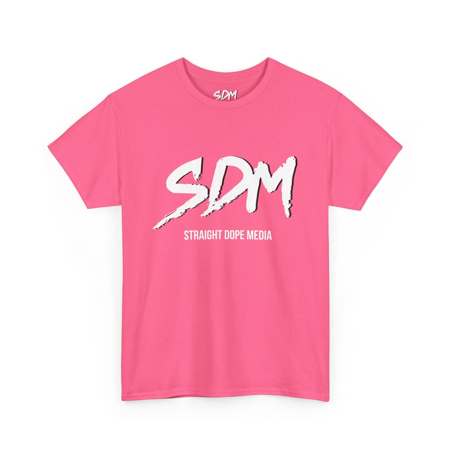 SDM White Logo Tee