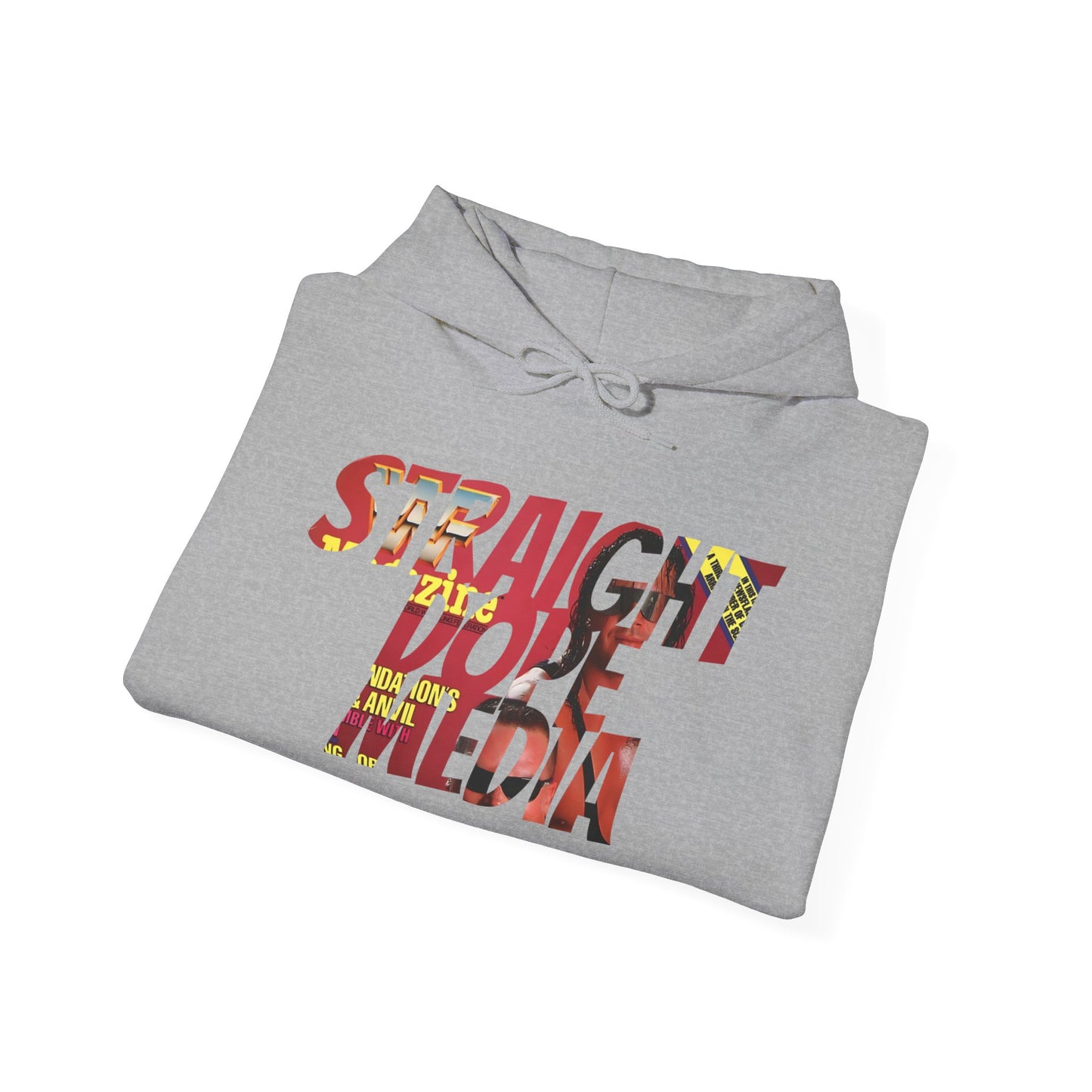 Straight Dope Media WWF Magazine Hart Foundation Hoodie