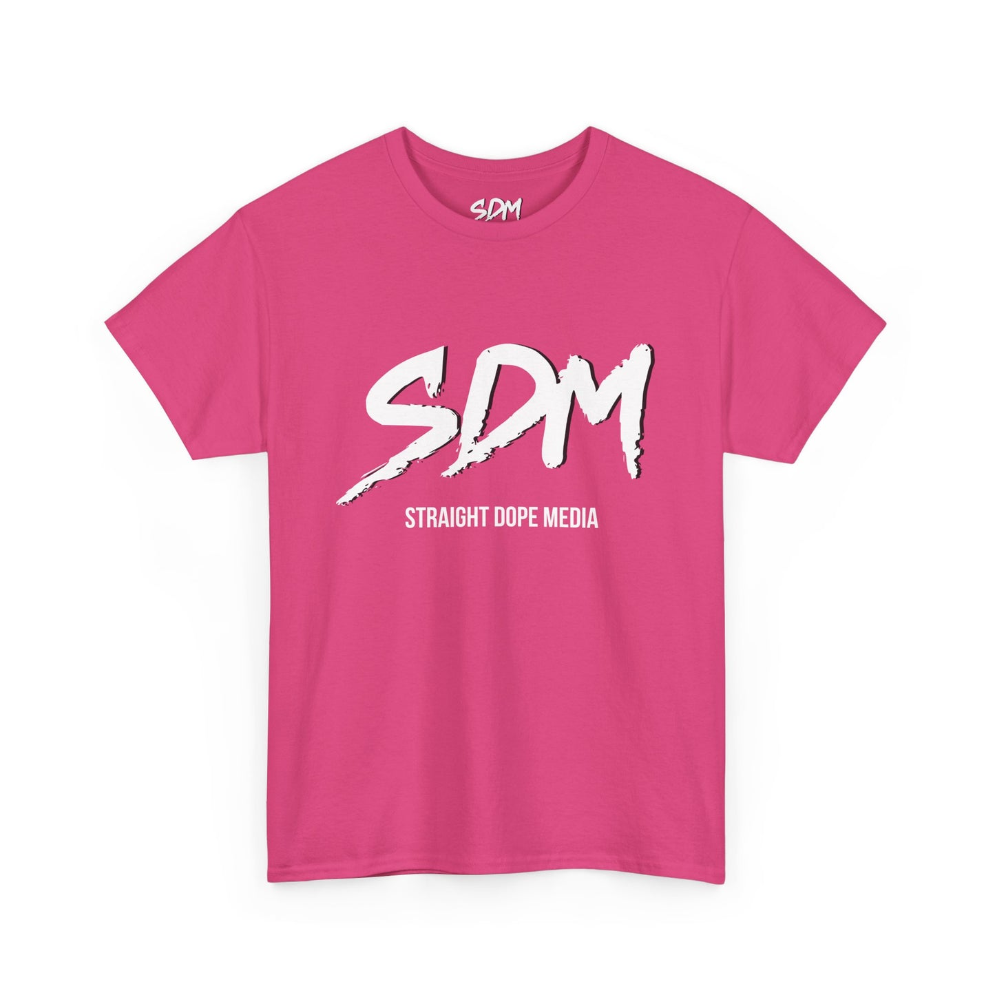 SDM White Logo Tee