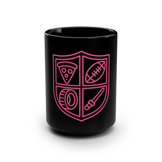 SDM Crest Black 15oz Mug