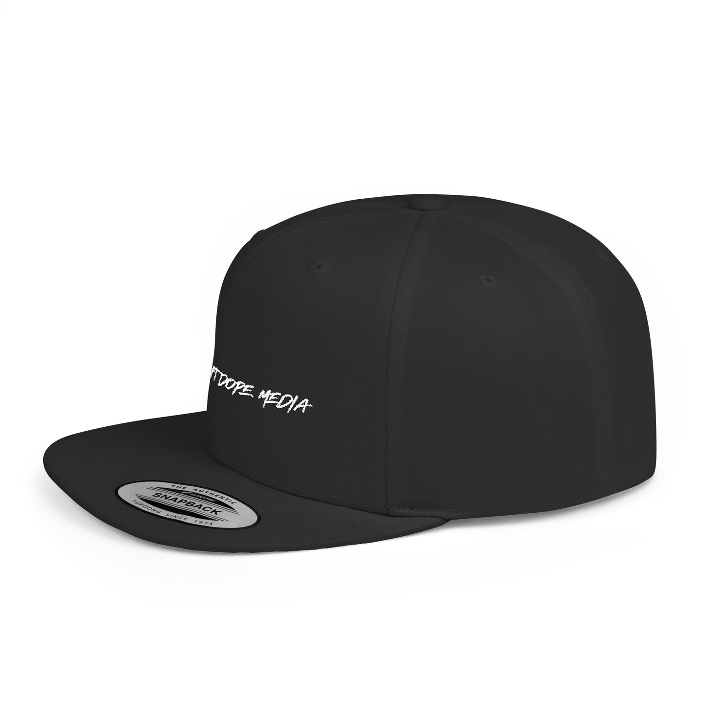 Straight Dope Media Flat Bill Snapback