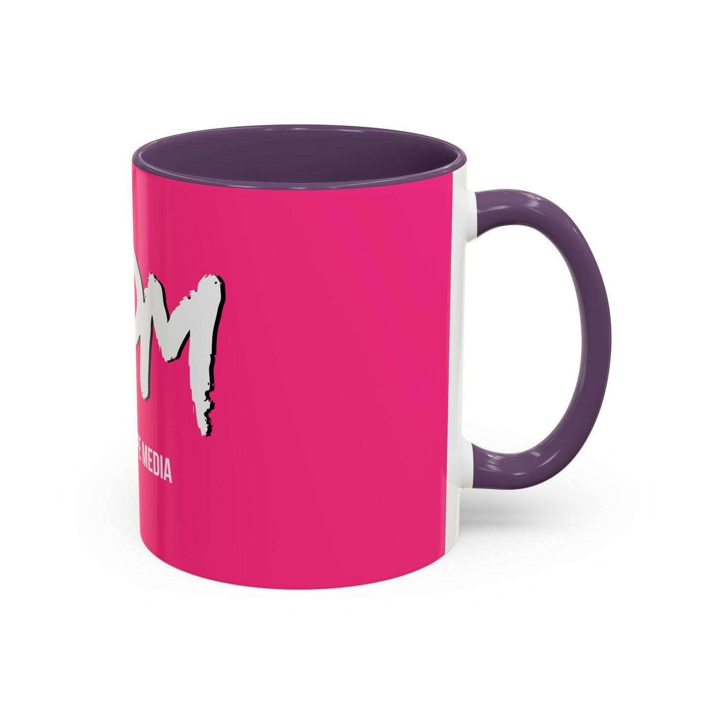 SDM Pink Accent Coffee Mug (11/15oz)