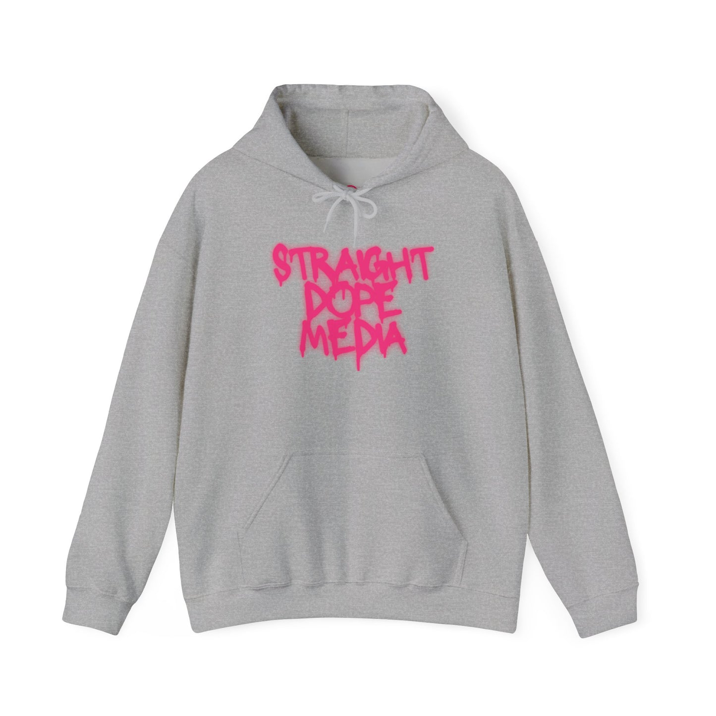 Straight Dope Media Pink Graffiti Hoodie