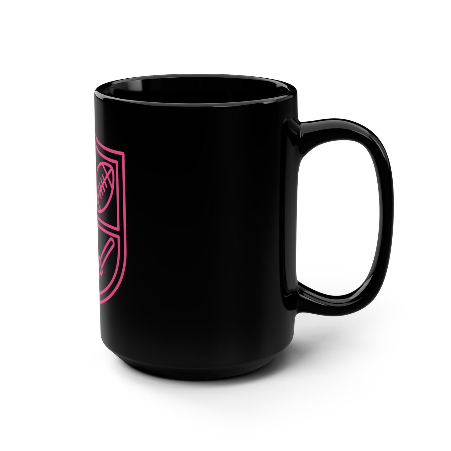 SDM Crest Black 15oz Mug