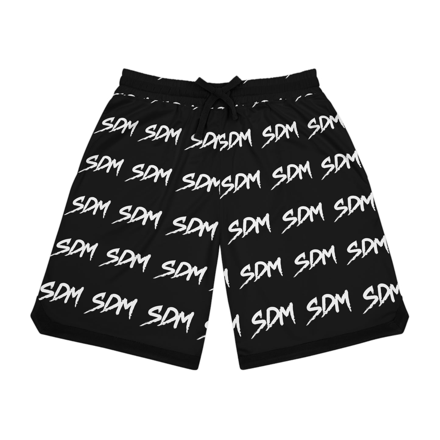 SDM White Logo on Black AO Shorts