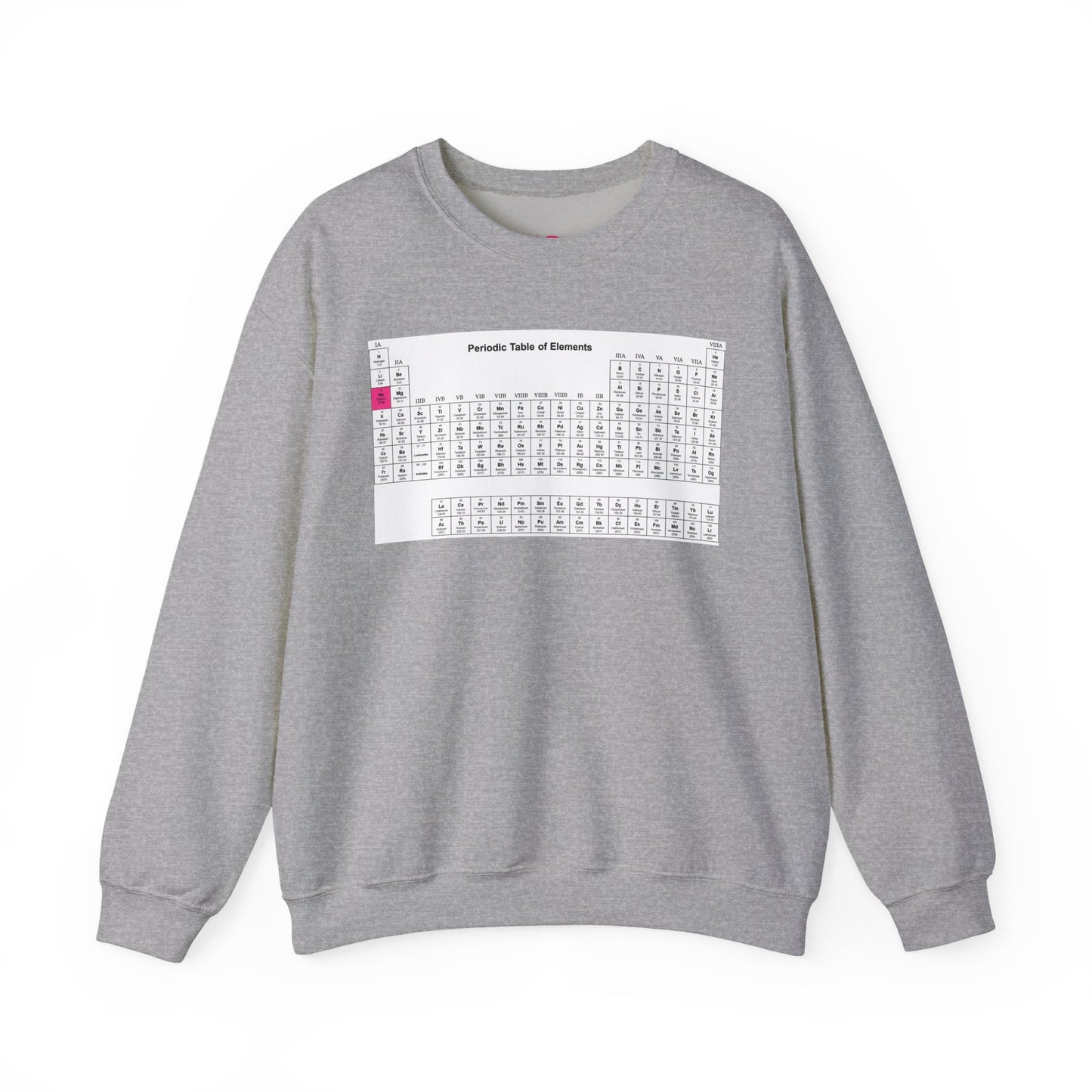 Sodium Periodic Table Sweatshirt