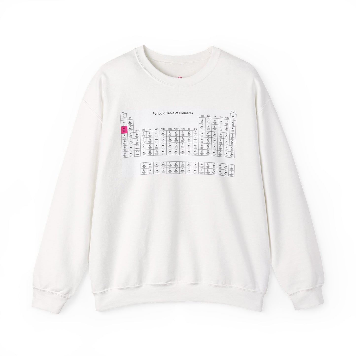 Sodium Periodic Table Sweatshirt