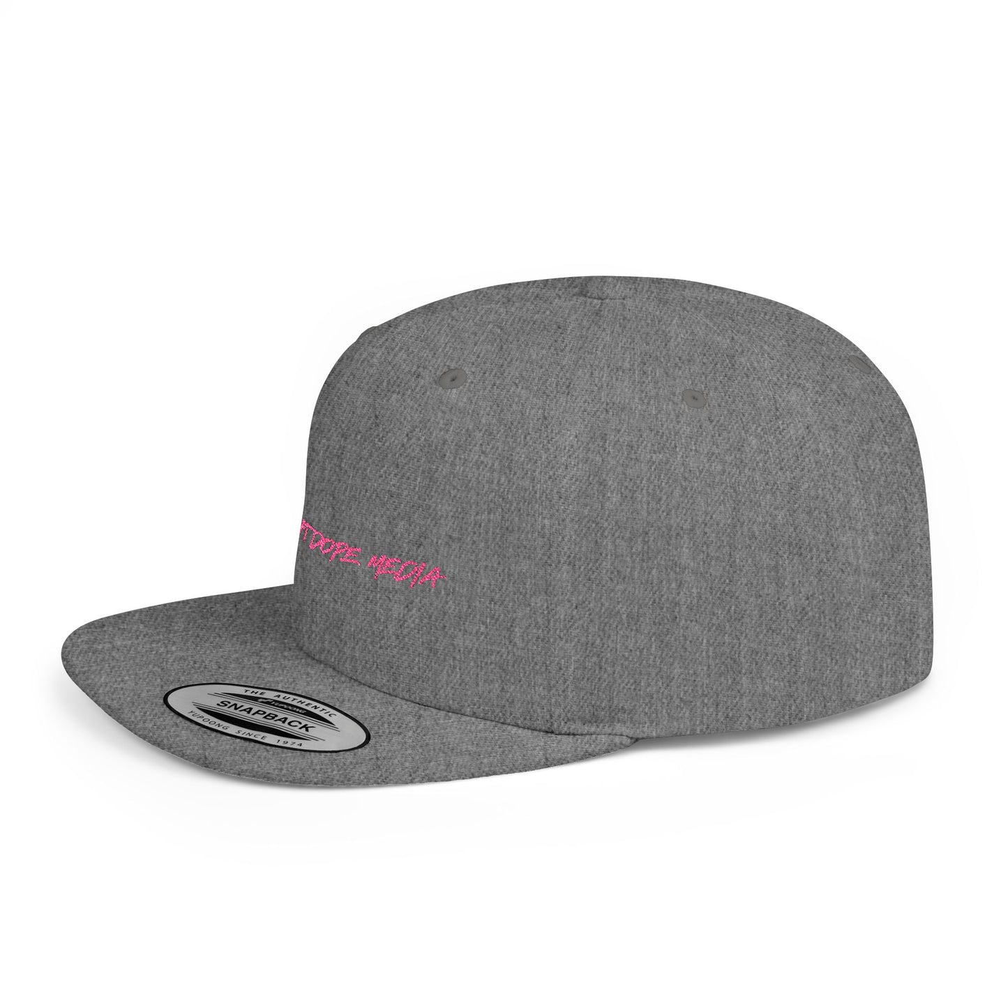 Straight Dope Media Flat Bill Snapback