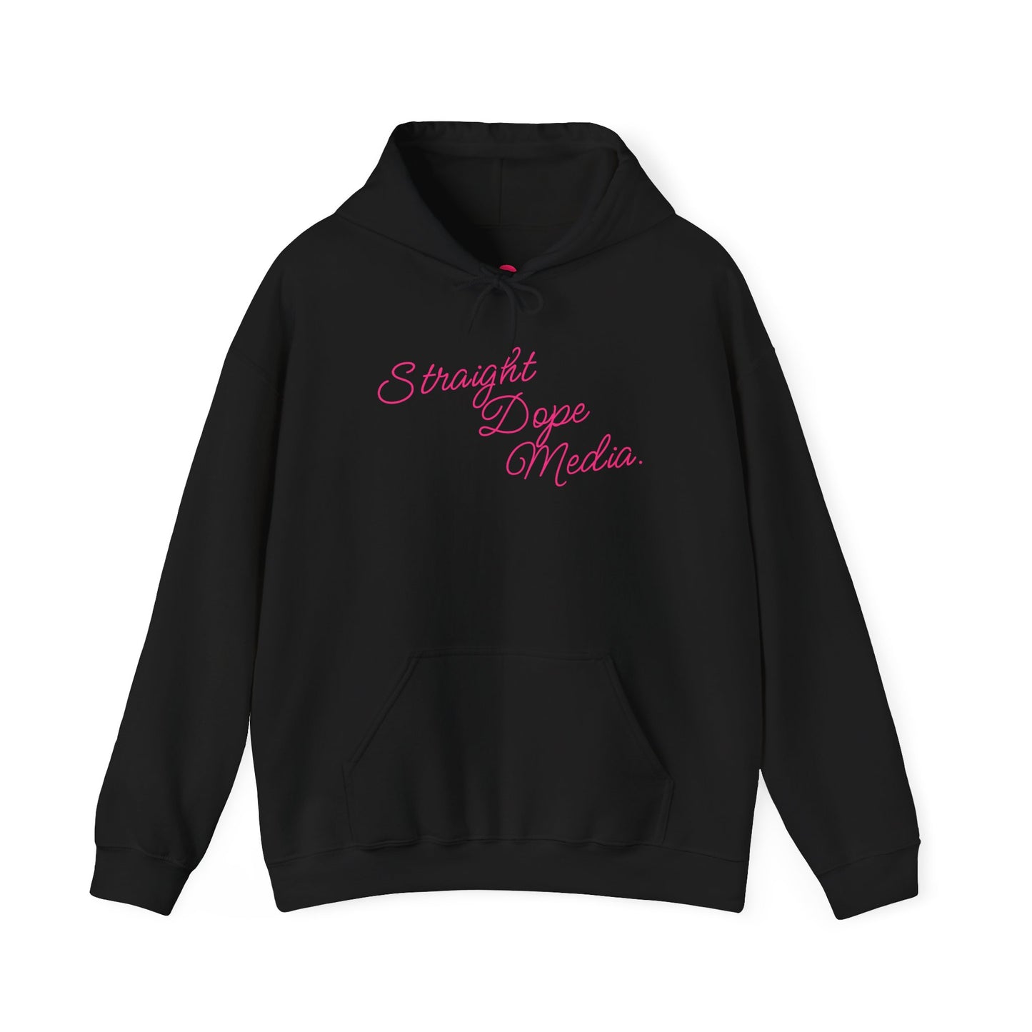 Straight Dope Media Hipster Script Hoodie