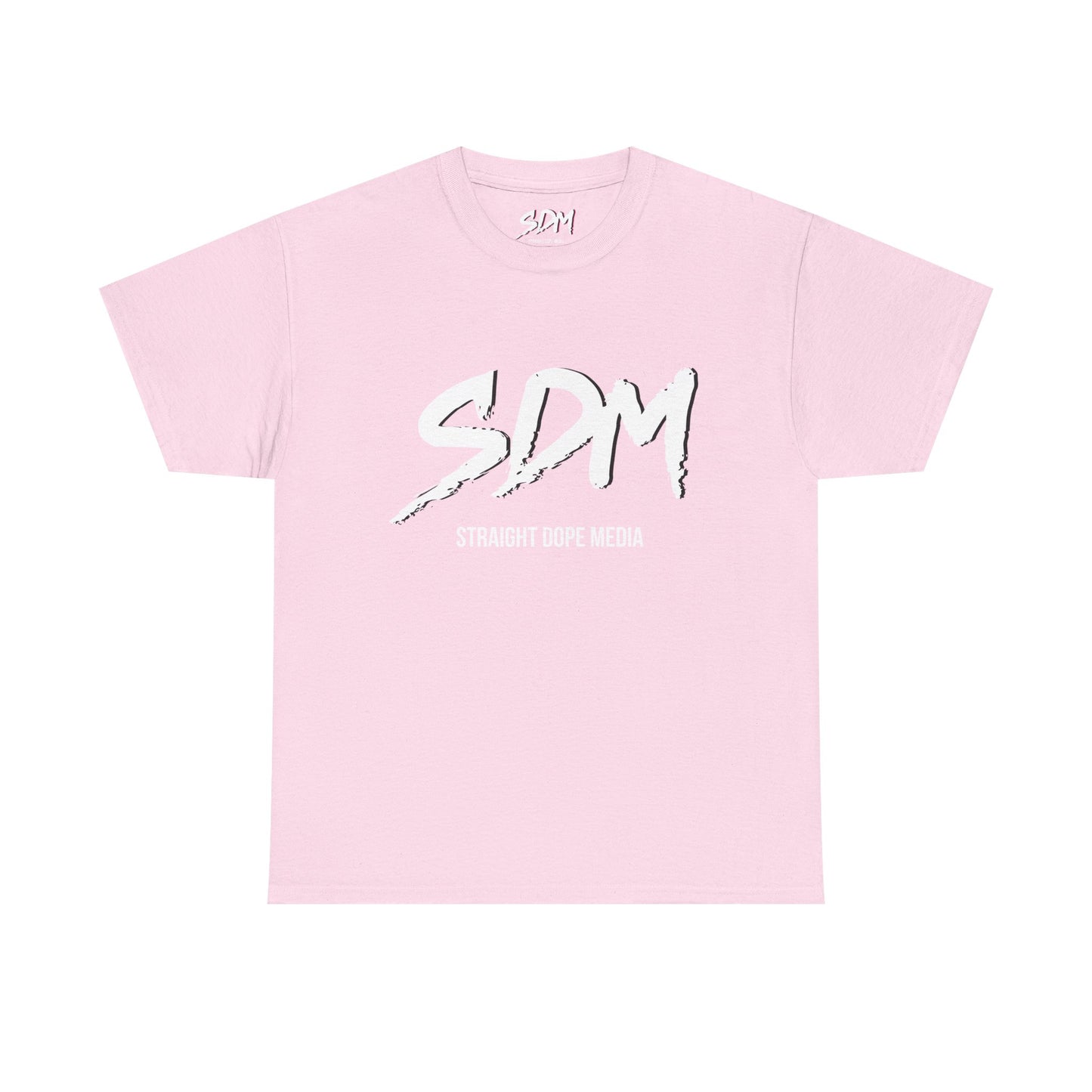 SDM White Logo Tee