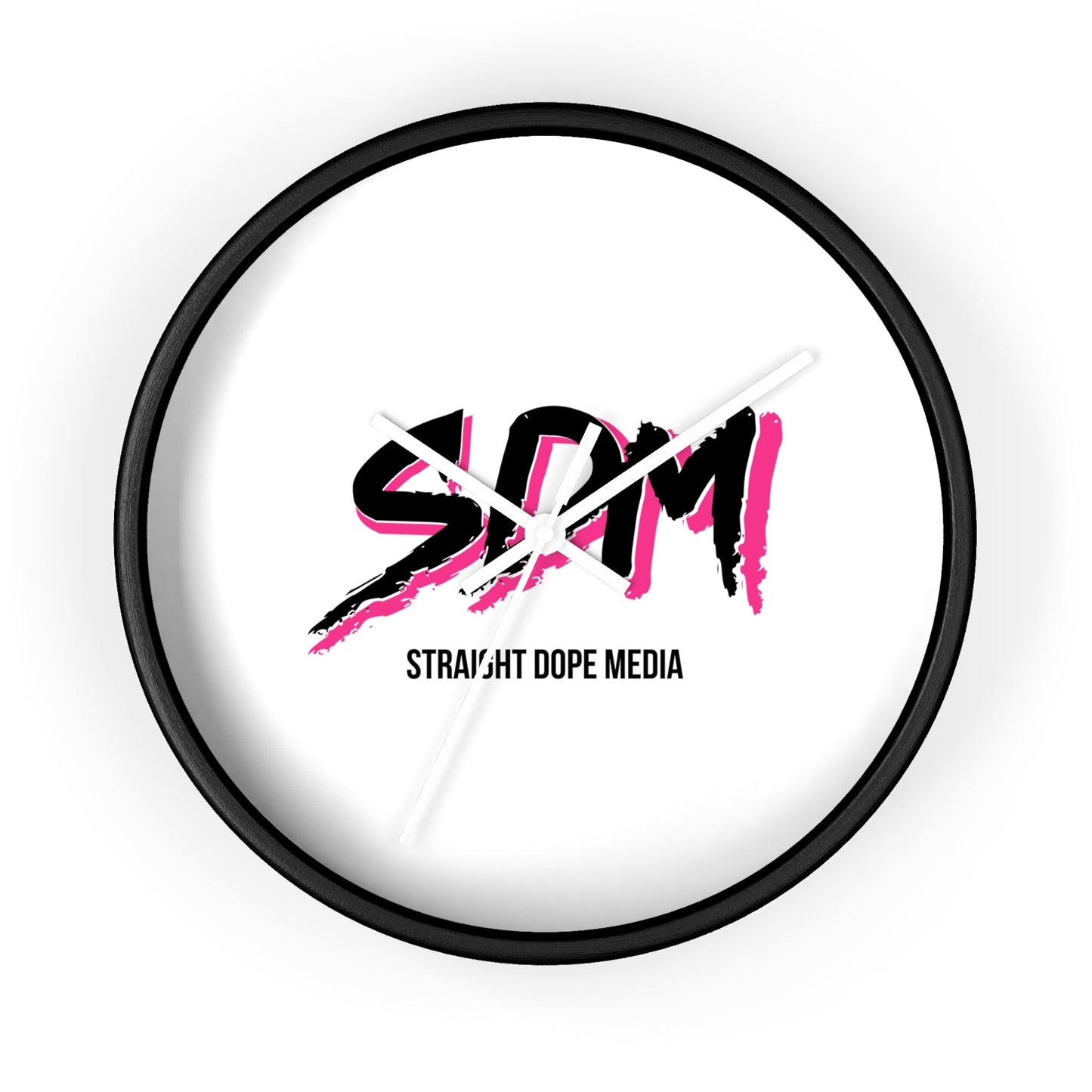 Straight Dope Media Wall Clock