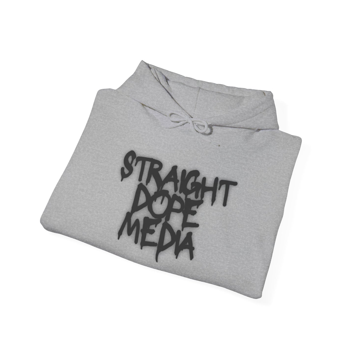 Straight Dope Media Black Graffiti Hoodie