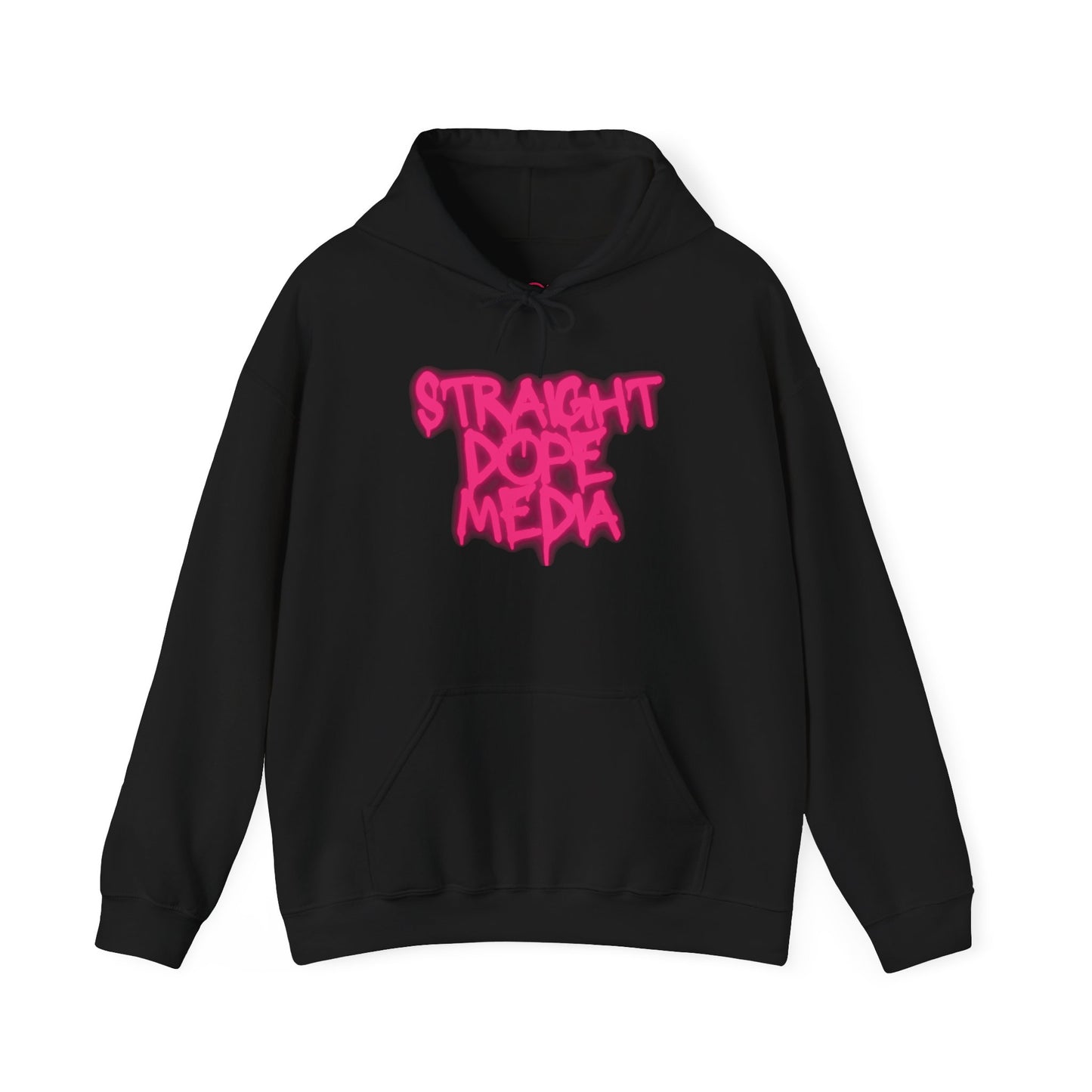 Straight Dope Media Pink Graffiti Hoodie