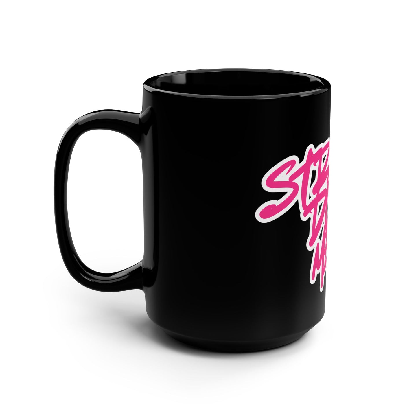 Straight Dope Media Graffiti 15oz Black Mug