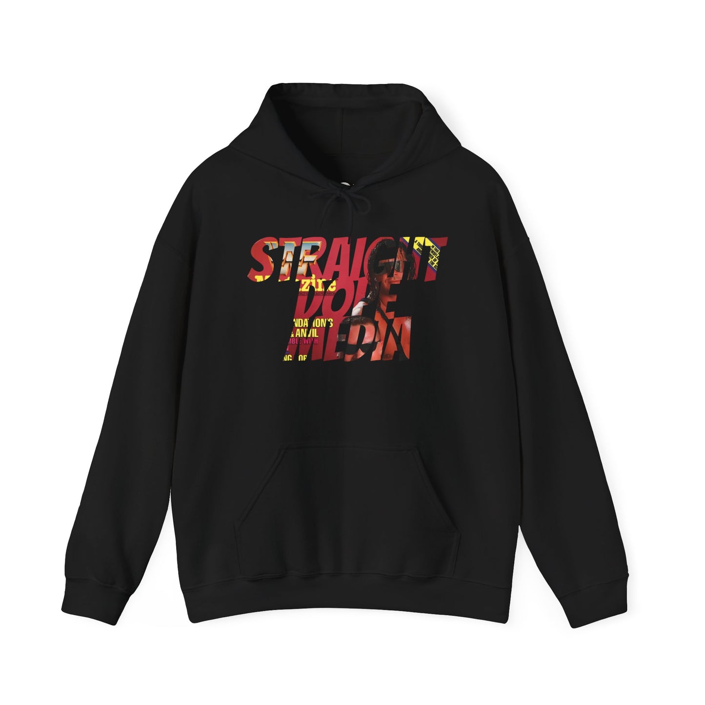 Straight Dope Media WWF Magazine Hart Foundation Hoodie