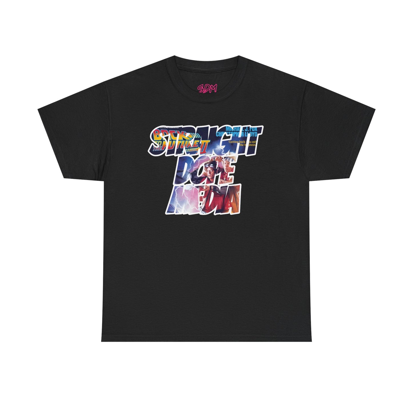 Straight Dope Media Back To The Future II Poster Tee