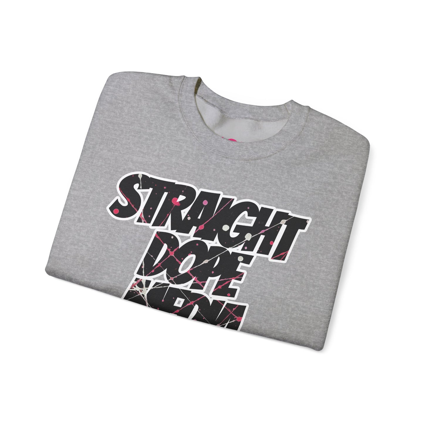 Straight Dope Media Paint Splatter Sweatshirt