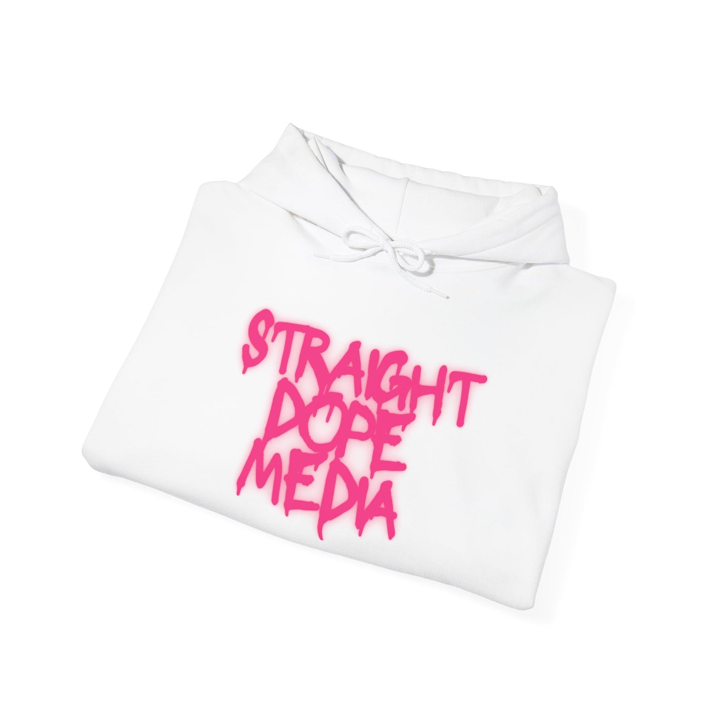 Straight Dope Media Pink Graffiti Hoodie