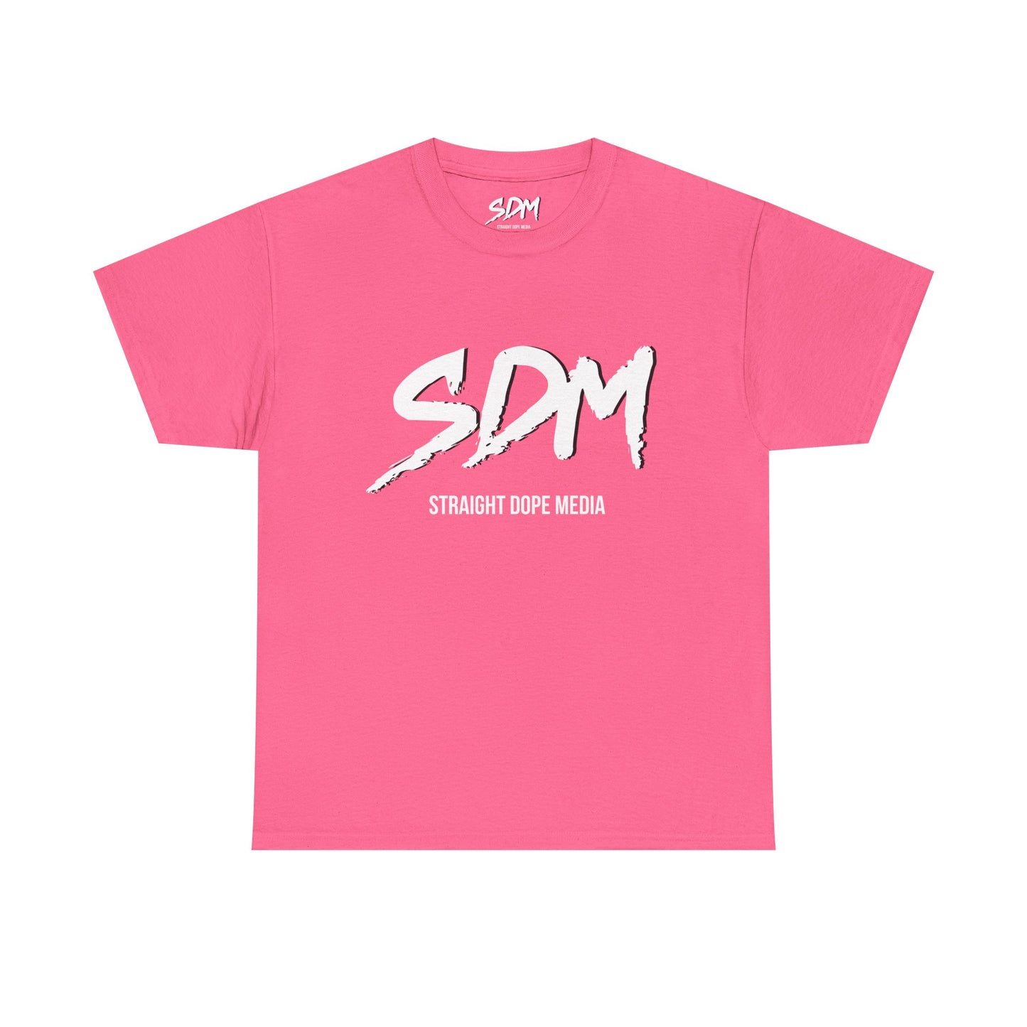 SDM White Logo Tee