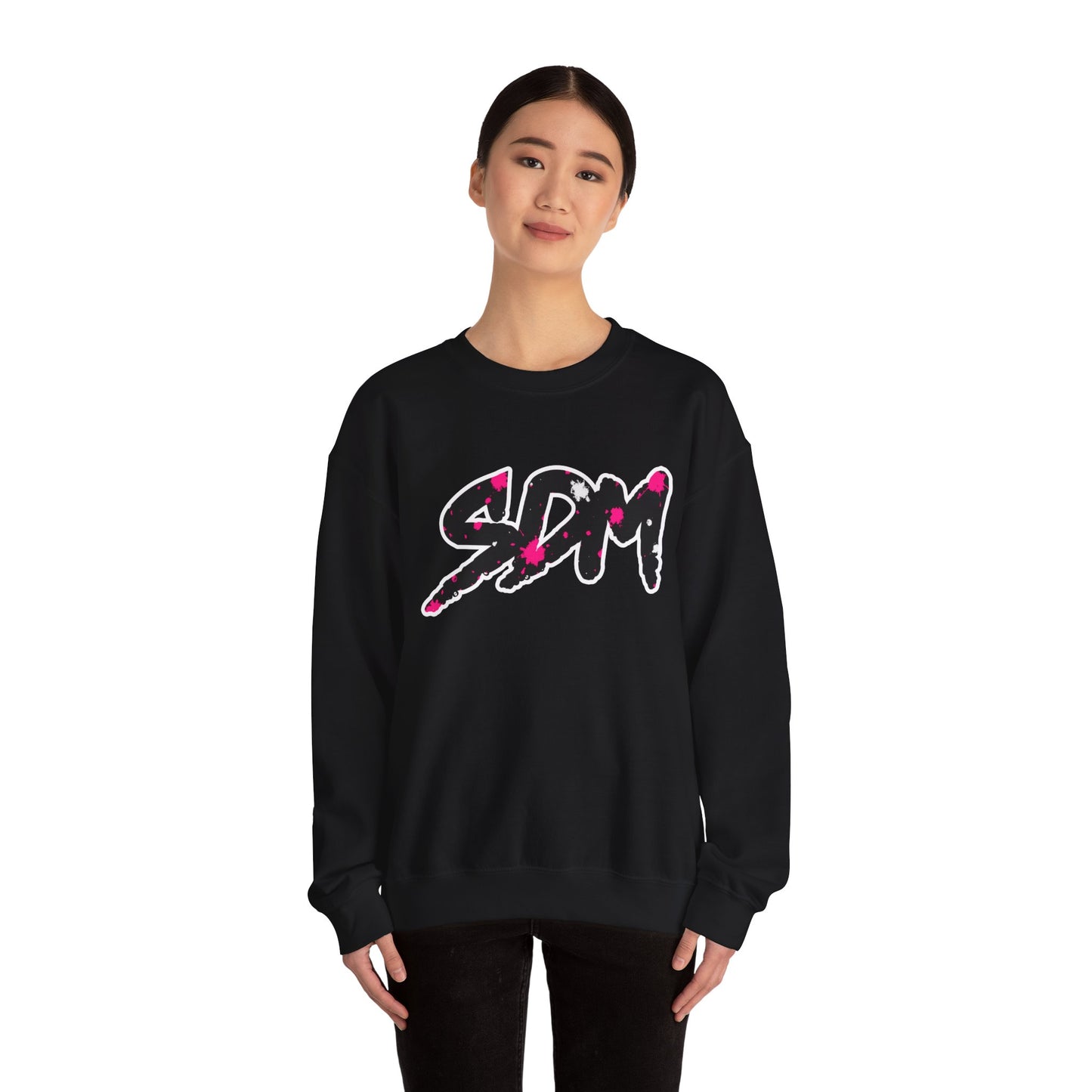 SDM Outline Paint Splatter Sweatshirt