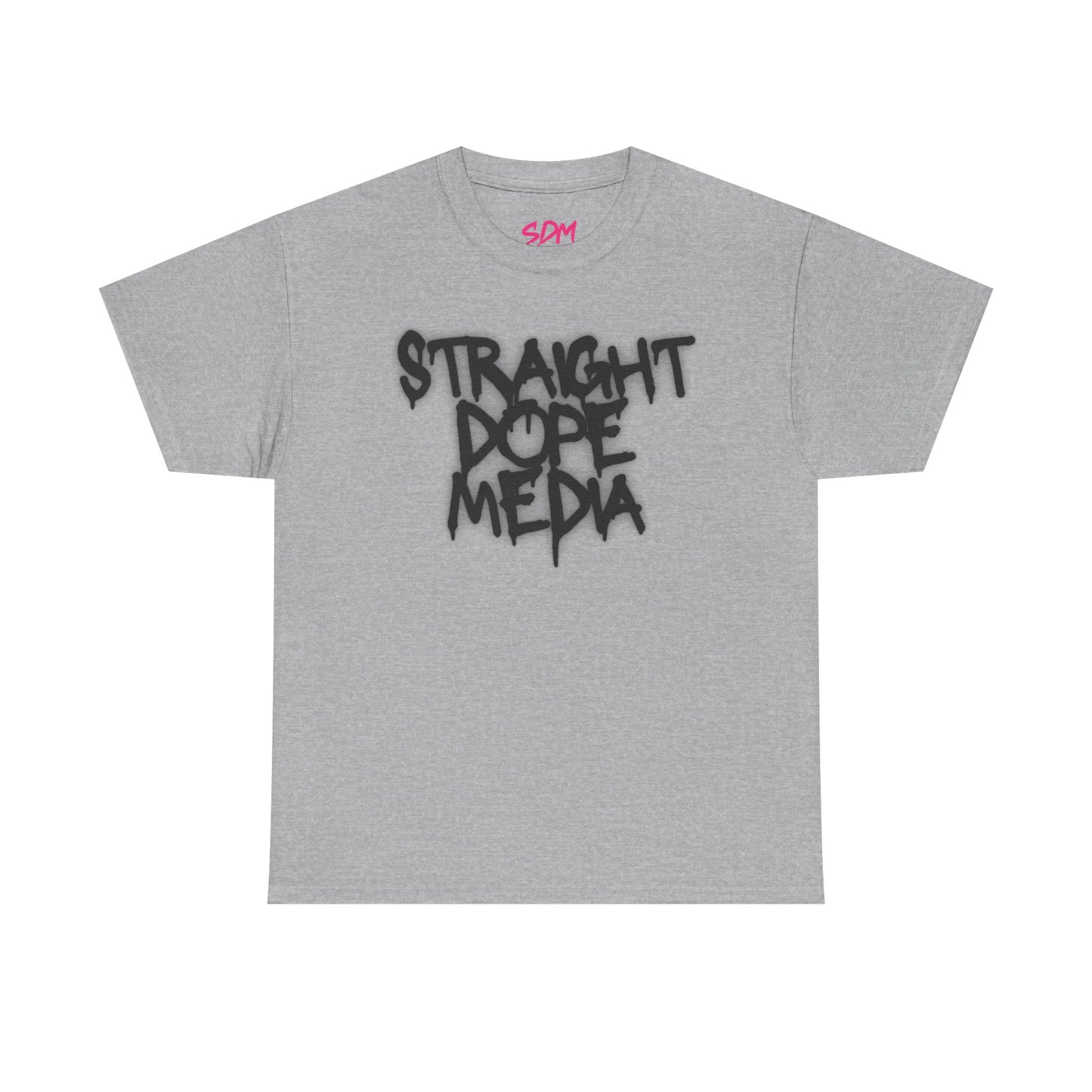Straight Dope Media Black Graffiti Tee