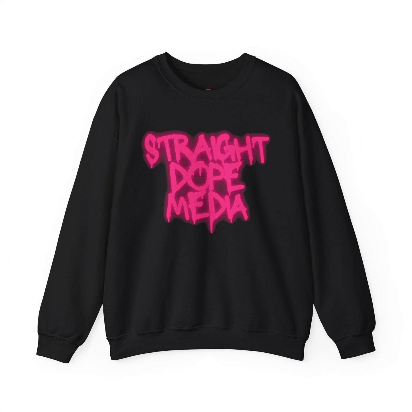 Straight Dope Media Pink Graffiti Sweatshirt