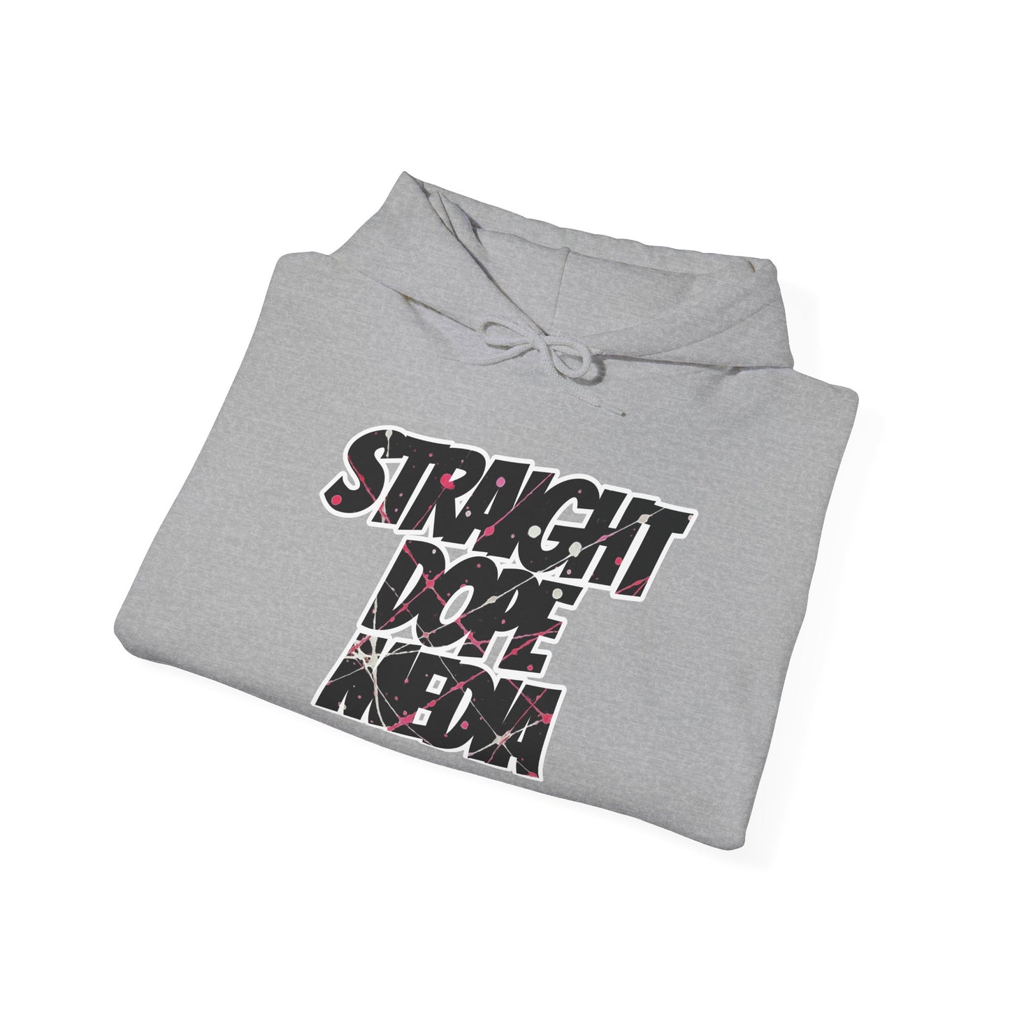 Straight Dope Media Paint Splatter Hoodie