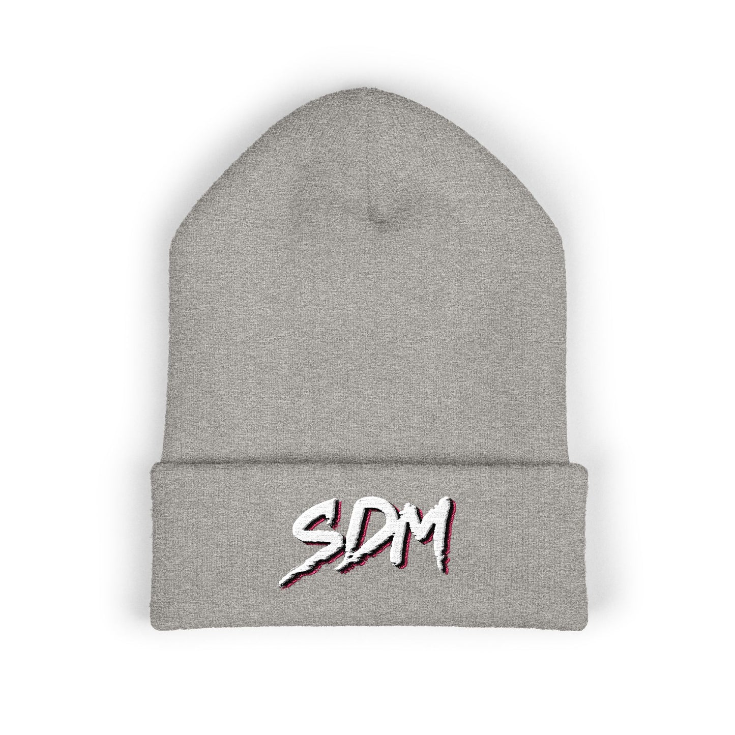 SDM 3 Color White Logo Beanie
