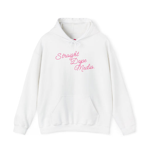 Straight Dope Media Hipster Script Hoodie